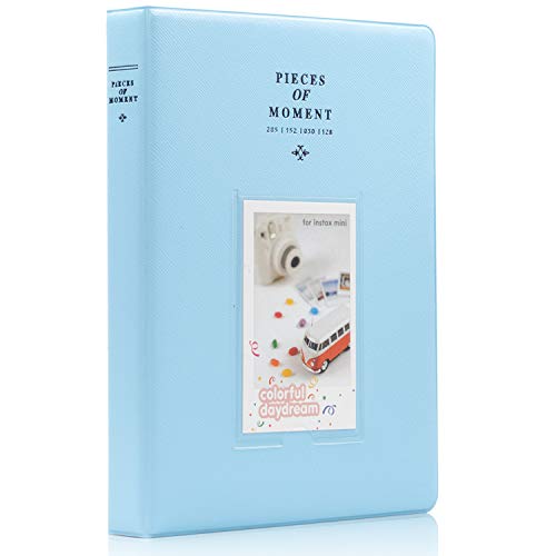 Albus Store 120 Taschen Mini Foto Album für Fujifilm Instax Mini 7s 8 8+ 25 26 50s 70 90 Sofortige Kamera & Namenskarte (128 taschen, Blau-1) Albus Store 120 Taschen Mini Foto Album für Fujifilm Instax Mini 7s 8 8+ 25 26 50s 70 90 Sofortige Kamera & Namenskarte (128 taschen, Blau-1)