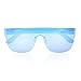 Produktbild Foreyever Unisex-Erwachsene Sonnenbrille VEGA Blau (Azzurro Specchiato) 65