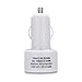 Produktbild Xshuai 3100mA Zigarettenanzünder 2X USB Ladegerät Auto Auto Ladeadapter Handy Cha USB-Ladegerät Wiederverwendbare USB-Ladegerät (Weiß)