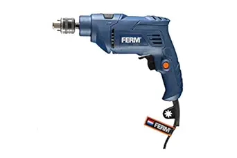 FERM PDM1056 Impact Power Drill - 500W - 2M Cable - Reversible Function