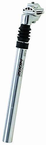 ZOOM Sattelstütze, silber, 350 x 27.2 mm