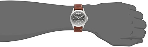 Hamilton KHAKI FIELD KING AUTO H64455533 40 Automatic Stainless Steel Case Brown Leather Men's Watch