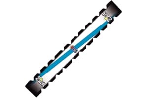 PRO ELITE COMPLEMENTOS DE PADEL Protector Pala de Padel|Elige tu Color o Bandera|Modelo Dentado|Autoadhesivo|Evita Golpes y Rayaduras,Tecnología de Absorción de Impactos|Medidas 36,2cm x 5,3cm x 0,6cm|Pro Elite|