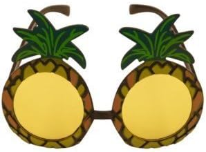 Tropical Hawaiian Novelty Sunglasses - Single
