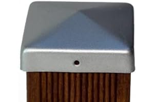 PROFISHOP-BREMEN Pfostenkappe Schutzkappe Zierkappe Pyramide Zaunkappe Pfahlkappe VCI (für Pfosten 14x14 cm (141x141 mm))