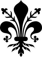 ADESIVO STICKERS GIGLIO FIRENZE (SMALL 30 X 30 CM.) Adesivo4You.com