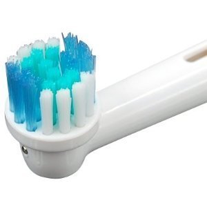 Frost® 4 x Stück ERSATZ Zahnbürsten. Kompatibel mit Oral B (Generisch kompatibel),kompatible Aufsteckbürsten Ersatzbürsten für Braun Oral B, EB17-4,Precision Clean, FlexiSoft, - 2