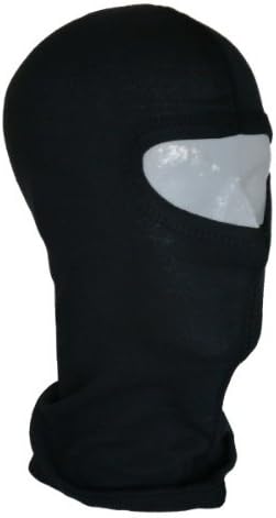 Balaclava Cotton Open Field For Motorbikes, Scooters, ATV, Quad etc, Black, Uni
