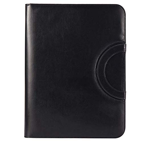 Binchil Negro A4 Carpeta Multifunción Portátil Zipper Bolso Carpeta Gestor Pinza Ventas Arraigo Calculadora Cantidad