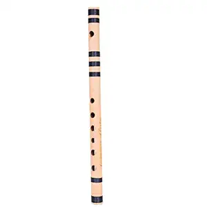 SG MUSICAL - A# Natural Bamboo Flute Bansuri 11 inch 7 Hole