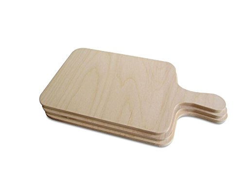 3er Set Flammkuchenbrett - formschön & praktisch Größe L