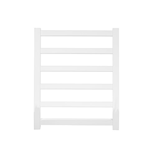 Preisvergleich Produktbild Ultraheat 480 x 420 mm Karnak-Tempel Stahl Beheizter Handtuchhalter, weiß
