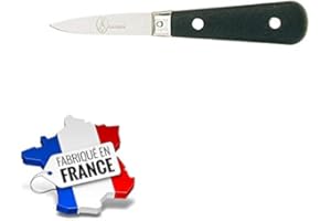 Les Colis Noirs LCN - Lancette a Huitre Lame Pleine Soie INOX La Fourmi - Couteau Ustensile Cuisine - 417