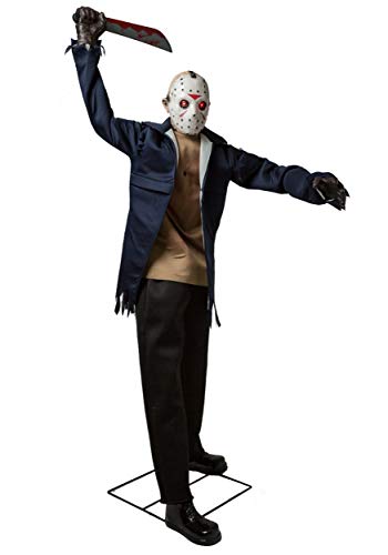 Forum Novelties, Inc Lifesize Animated Jason Voorhees Prop Friday The 13th Standard