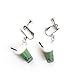 Produktbild shangjunol Frauen Bubble Tea-Tropfen-Ohrringe Weiblich All-Gleiches Milch-Tee-Ohr-Haken Geburtstags-Geschenk-Dame Ear Clips