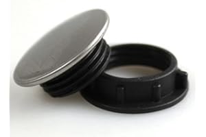 BAQI Sink Tap Hole Cover Kitchen Faucet Hole Cover Prevents Rust Stainless Steel Blanking Plug Cover Plate Disk Sink Accessories Decorative Cover,Chrome