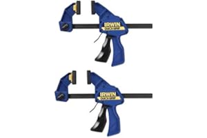 x2 Irwin Quick Grip Quick Change 300mm 12 Inch Bar Clamp Q/G5122QC XMS23QGCLAMP