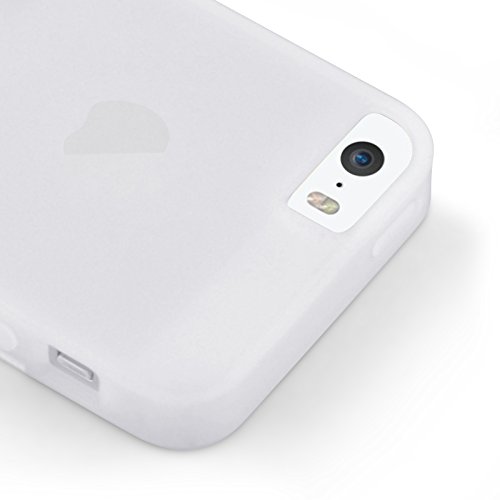 JAMMYLIZARD Carcasa iPhone SE iPhone 5 5s Carcasa con Solapa Transparente nbsp Carcasa antichoques de Silicona con Solapa giratoria Funda Integral para iPhone SE iPhone 5 5S Color Blanco reviews JAMMYLIZARD Carcasa iPhone SE iPhone 5 5s Carcasa con Solapa Transparente nbsp Carcasa antichoques de Silicona con Solapa giratoria Funda Integral para iPhone SE iPhone 5 5S Color Blanco