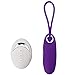 Produktbild SHRTNM Silikonkugel-Vibrator, Vibrierendes Fernsteuerungsei, Wasserdicht Und Wiederaufladbar, 10-Funktions-Sexspielzeug-Vibrator Für Frauen Oder Paare,Purple