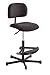 Produktbild Werkstattstuhl, Drehstuhl inclusive Fußstütze