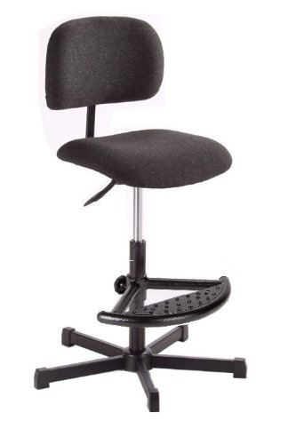 Preisvergleich Produktbild Werkstattstuhl, Drehstuhl inclusive Fußstütze