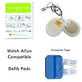 F7955 - Compatible Defib Pads - Adult - For Welch Allyn (AED-10)/Fiab Defibs