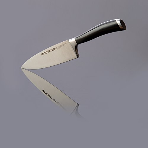 Mehrzer 300002 Chef Kochmesser, 15 cm German Premium Edelstahl Rostfrei X50CrMoV15 - 2