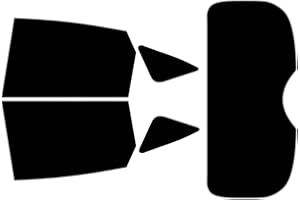 TINTCOM Film Solaire Prédécoupé Teinté pour-Hyundai Tucson 5-Portes 2020-... Vitres Arrière & Lunette (20% Noir Fumé Foncé)