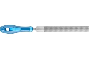 Klipp 2 Typ Halvrund Fil, 150mm Längd, Silver