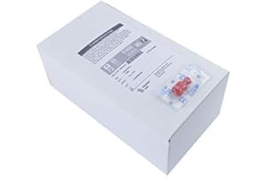 FRESENIUS KABI AG 100 Cosas de carro Tapón de cierre solo estériles empaquetado - Rojo