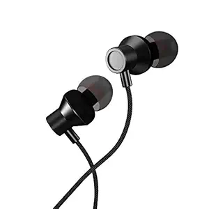 Nu Republic Squad M Wired in Ear Earphone with Mic (Black)