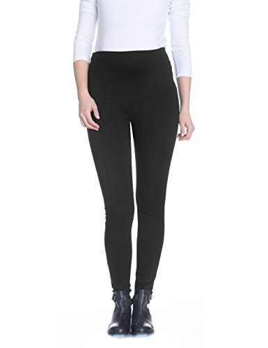 Bellybutton Women's Elset Relaxed Maternity Trousers, Black (1390), W38/L33 (Manufacturer Size:48)