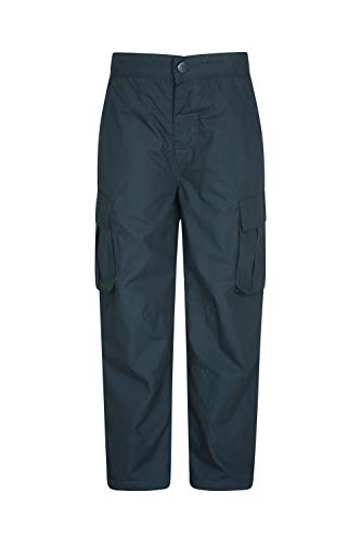 Mountain Warehouse Pantalon Enfants Winter Trek Youth - Séchage Rapide, 4 Poches, résistant au rétrécissement et à la décoloration - Voyage, Temps Froid
