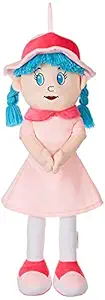 Amazon Brand - Jam & Honey Huggable Doll, Light Pink, 50cms