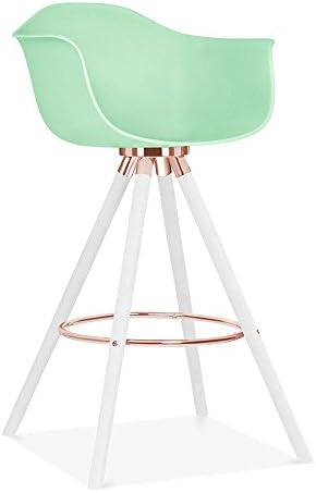 Cult Design Moda Bar Stool with Armrest CD2 - Pastel Green