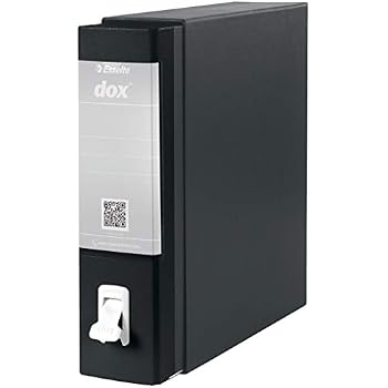 Boîte Archive Esselte Dox 2 Class - Design Professionnel, Carton Durable, Rangement Vertical Ou Horizontal, Bleue