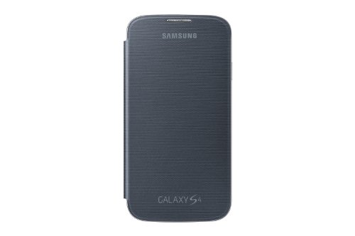 Samsung Original EF-FI950BBEGWW Flip Cover (kompatibel mit Galaxy S4) in schwarz