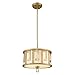 Price comparison product image GN/Lemuria/P/M Lemuria 2 Light Duo Mount Medium Pendant in Gold - Dia: 375mm