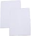 BabyPrem Baby Bedding Pack of 2 Fitted Cotton Cot Sheets 120 x 60cm WHITE