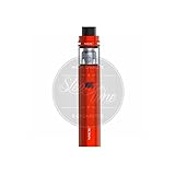 Technische Daten TFV8 X-Baby Durchmesser: 24,5 mm Höhe: 59 mm Gewicht: 58,5 g Material: Edelstahl Füllvolumen: 4 ml Anschluss: 510er Gewinde Airflow: stufenlos regulierbare Top-Airflow Befüllung: Top-Fillsystem Delrin DripTip Stick X8 Akku Maße: 85 mm x 24,5 mm Gewicht: 88,5 g Material: Edelstahl Akku: integrierter 3000 mAh Akku Spannungsbereich: 3,4 V – 4,2 V Feuerstop nach 8 Sekunden Niederohm-Schutz Kurzschlussschutz Niederspannungsschutz