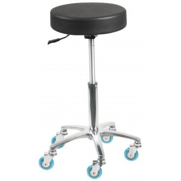 SHOPHAIR Tabouret Roma Noir Pompe Lift Gaz