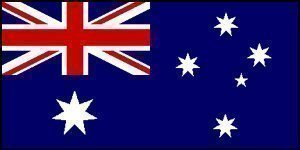Large Fabric Australian Ozzie Flag 5x3 Foot