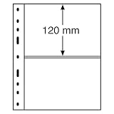 10er Pack Optima 2S Leuchtturm 322646 Blätter Kunststoff Optima, 2 teilig, Schwarz