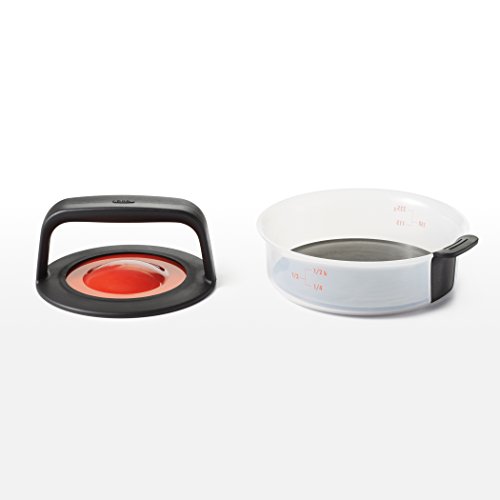 OXO Good Grips 11153800 Burgerpresse, Kunststoff, mehrfarbig, 14 x 14 x 6 cm - 8