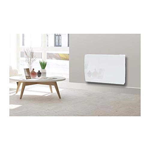 Preisvergleich Produktbild Carrera Jarpa Elektrischer Heizkörper, 1500 W, mit Wärmeträger, Keramik, programmierbar, LCD, Glasfront, Weiß