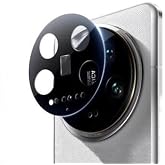 Nanospace Xiaomi Mi 15 Ultra İle Uyumlu Temperli Cam Sert Siyah Kamera Koruyucu