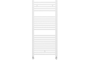 FACULA Facolla - Scaldasalviette per acqua Ocean bianco 1110 x 500 mm (450 mm interassi)