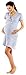 Zeta Ville - Women's Maternity Nursing Nightdress Labour Hospital Gown - 074c (Grey Melange, UK 12)