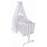Easy Baby Wiege Komplettset natur, Silverstar 181-33
