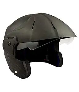 Benz Power (ISI Certified) Scooty Helmet (Black Matte)